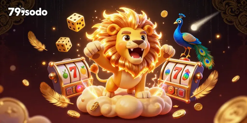 Experience thrilling action in 79sodo as golden dice tumble amidst casino excitement.