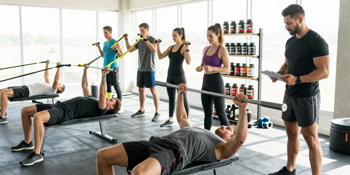 Akra Labs Steroid Shop - Aktive Athleten im Fitnessstudio mit hochwertigen Supplements.