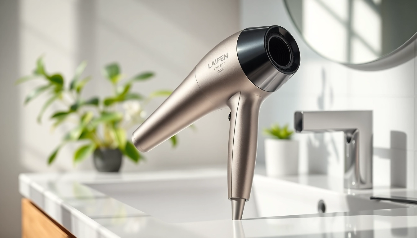 Mit laifen swift Haartrockner kreatives Styling erzielen.