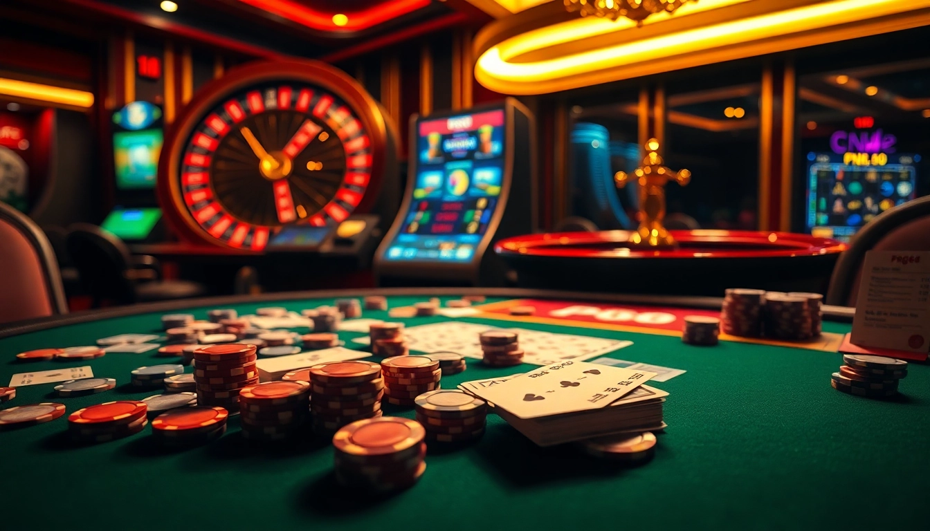 Engage in thrilling gambling experiences at Trang Chủ PG66 with exciting table games and vibrant slot machines.