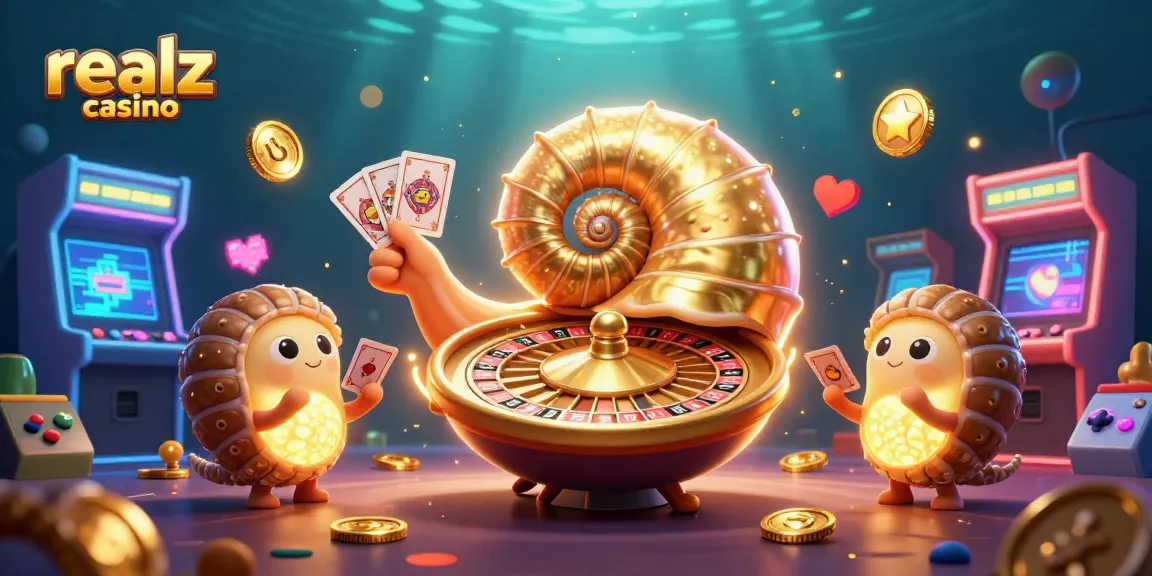 Engage with games at realz casino featuring vibrant 3D casino elements and dynamic characters.